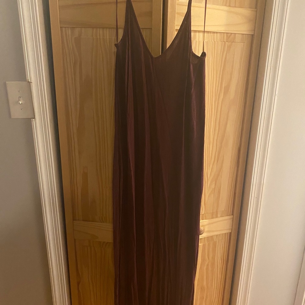 Maxi dress with pockets